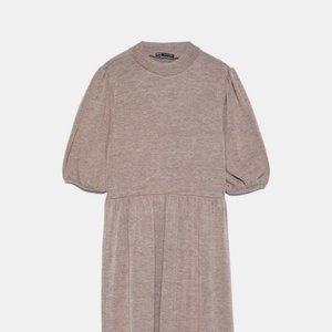 ZARA Midi dress .Soft Feel